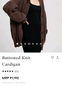 URBANIC Knit Cardigan (Only 2 Times Worn)