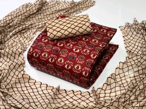 COTTON UNSTICHED DRESS MATERIAL