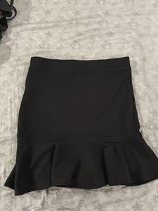 Comfortable Flared Mini Skirt
