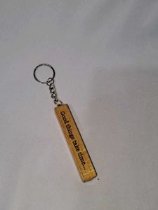 Crochet Flower Keychain