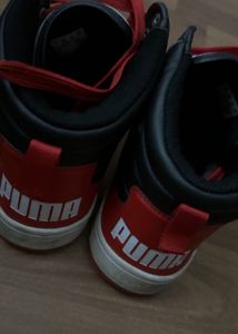 White Red Puma Original Sneakers