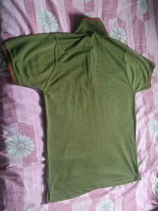 Olive Green Polo T-Shirt