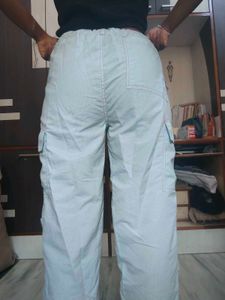 Light Blue Cargo Pants