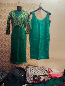 Elegant Kurta Inner Chudidar With Dupatta