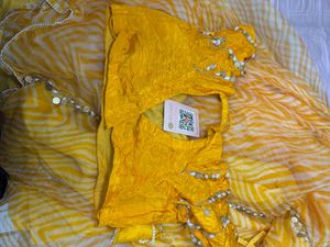 Aaccho Pre Draped Yellow Saree