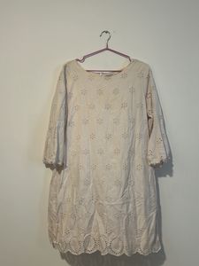 White Shift Dress