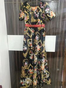 Printed Gown