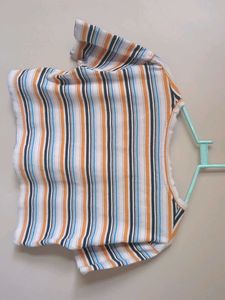 Striped Crop Top