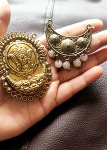 2 Brass Pendent