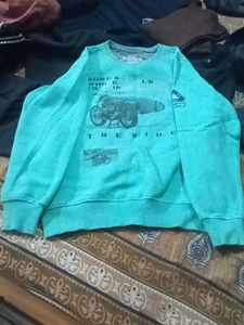 Cool Graphic Print Sweatshirt