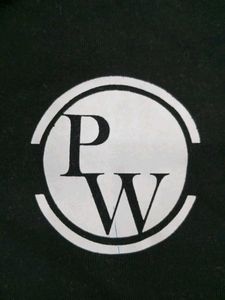 Black And Red PW Vidyapeeth Merchandise Tshirt