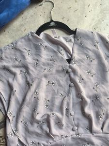 Floral Button-Up Top