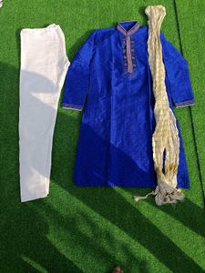 Royal Blue Kurta I have to wear it only once.