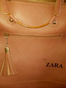 Zara Mauve Crossbody Bag