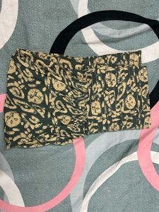 Vintage Print Kurti Plazo
