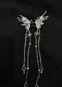 Angel  Y2k Silver Asthetic Earcuff✨🌟