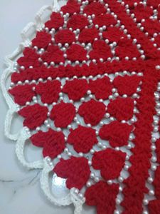 Red Heart Tabel Mat /Thalpos