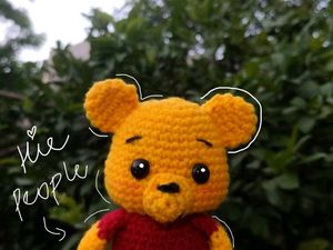 Crochet Winnie The Pooh Plushie