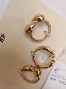 H&amp;M Gold Ring Set