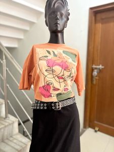 Loose Fit Crew Neck Tshirt