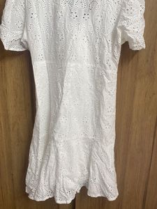 White Eyelet Dress
