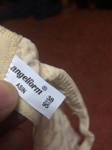 Cotton Beige/Cream Bra