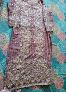 Lavender Pakistani Dress