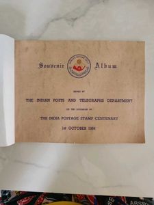 Rare Stamp Album Illustration By India Post