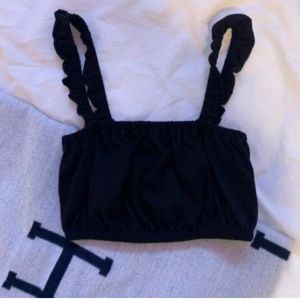 Stylist Crop Top Size Mantion XS
