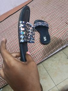 Blue Jeans matching chappal✅✅✅