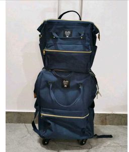 Mother Rolling Backpack  2 Piece Set