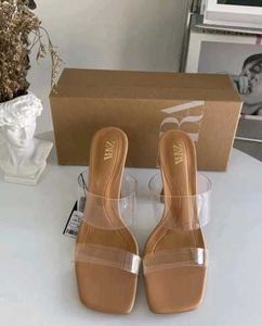 Zara Transparent High&#39; Heel Sendel..