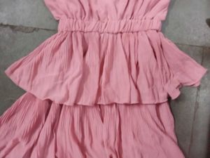 Ellie Pleated Ruffle Dress 24th Spoke