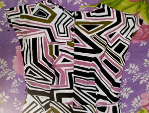 Geometric Print Bodycon Dress