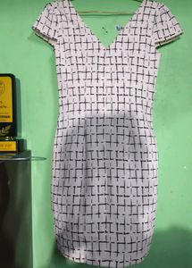 Chic Checkered Dress