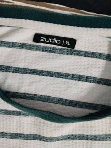 zudio Striped T-Shirt