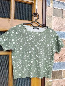 Floral Crop Top