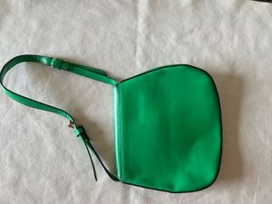 Green Ring Detail Shoulder Bag