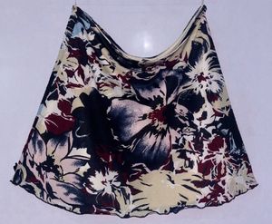 Floral Print Skirt