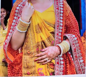 Elegant Yellow Saree