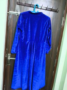 New Fashionable Vintage Velvet Dress For Parties