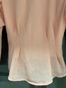 Pink Ballon Sleeved Top