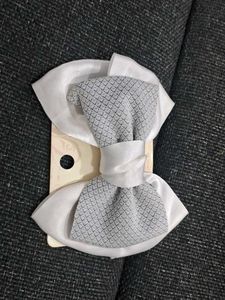 Butterfly Earrings and bow hairstyle clip