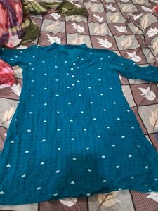 1short 3 Knee Length Kurti