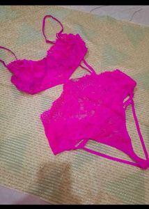Pink Body Suit