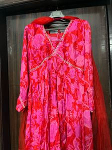 Alia Cut Gown Suit