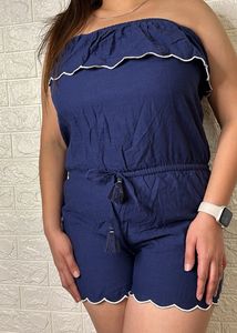 Playsuit With pocket Details