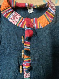 Unisex Short Cotton Kurta