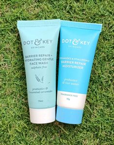 Combo Of Dot&Key Barrier Repair Face Wash & Cream