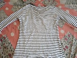 White Full Sleeve Regular Wear Top – Stylish